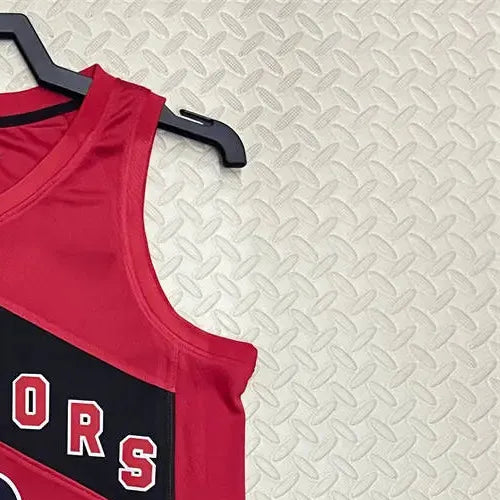 NBA Toronto Raptors V-Neck Red Jersey LEONARD#2 S-XXL