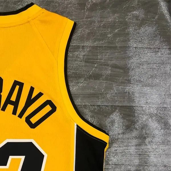 NBA Miami Hearts V-Neck Yellow Jersey ADEBAYO#13 S-XXL