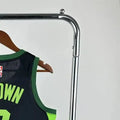 NBA Boston Celtics 2425 City Edition Round Neck Black Jersey BROWN#7 S-XXL