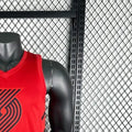 NBA Portland Trail Blazers V-Neck JORDAN Edition Red Jersey AVDIJA#8 S-XXL