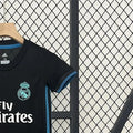 Retro Real Madrid 1718 away jersey Kid Kits Size 16-28