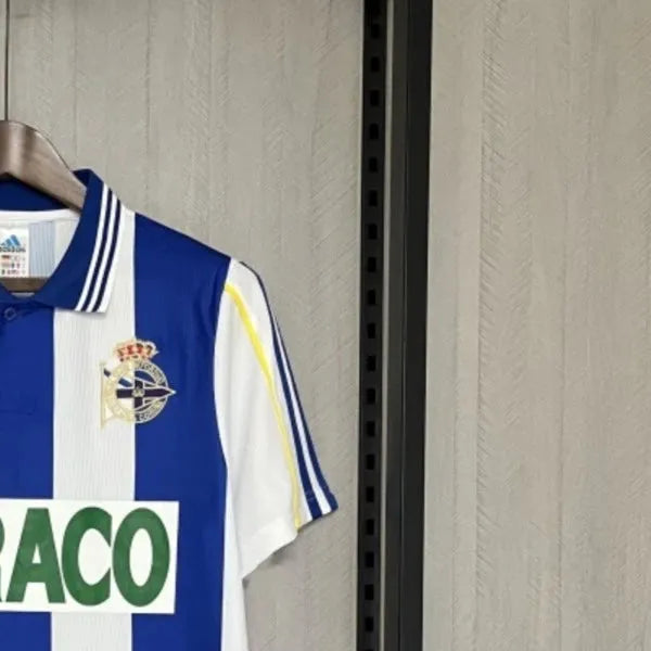 Retro Deportivo La Coruna 9900 Home jersey Fan Version