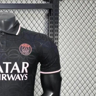 202526 PSG POLO Special Edition Black jersey Player Version