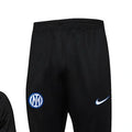 202425 Inter Milan Beige black Hoodie Jacket Kit Set Football Team Shirt Sports Fashion