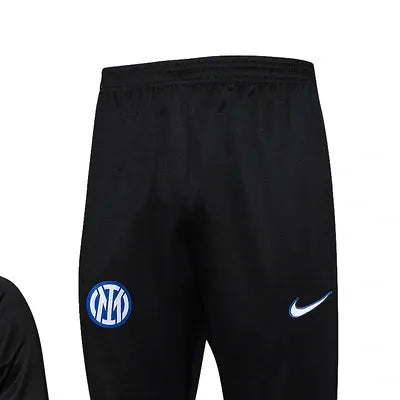 202425 Inter Milan Beige black Hoodie Jacket Kit Set Football Team Shirt Sports Fashion