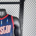 NBA Houston Rockets 2023 V-Neck Balck Jersey WESTBROOK#0 S-XXL