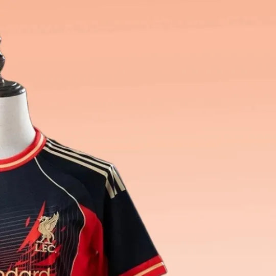 202526 Liverpool Special Edition Black Jersey Fan Version