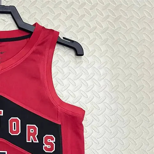 NBA Toronto Raptors V-Neck Red Jersey McGRADY#1 S-XXL