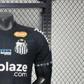 202425 Santos Special Edition Black Jersey With Sponsors jersey Player Version
