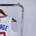 NBA Los Angeles Clippers 2023 V-Neck White Jersey GEORGE#13 S-XXL