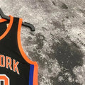 NBA New York Knicks V-Neck City Edition Black jersey RANDLE#30 S-XXL