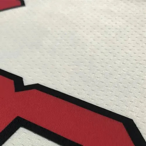 NBA Chicago Bulls Round Neck White 75th anniversaryJersey WADE#3 S-XXL