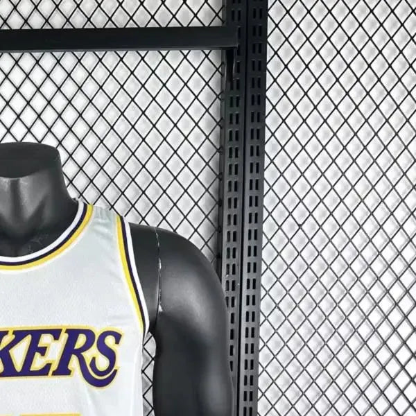 NBA Los Angeles Lakers Dončić#77 2025 White Association Edition Swingman Jersey S-XXL