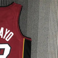 NBA Miami Hearts V-Neck Red 75th Anniversary Jersey ADEBAYO#13 S-XXL