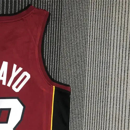 NBA Miami Hearts V-Neck Red 75th Anniversary Jersey ADEBAYO#13 S-XXL