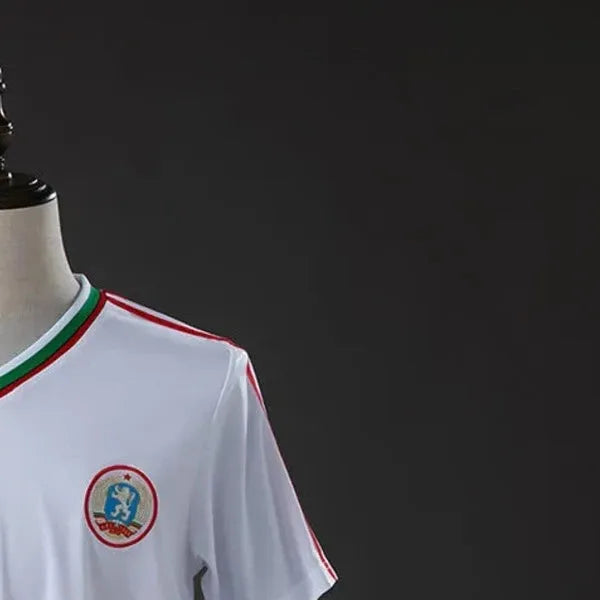 Retro Bulgaria 1986 Home Jersey Fan Version