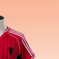 202526 Manchester United US Pack Full-Button Baseball Red jersey Fan version