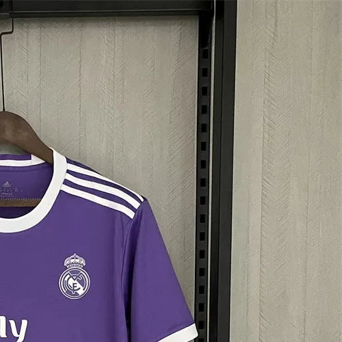 Retro Real Madrid 1617 away jersey Fan Version