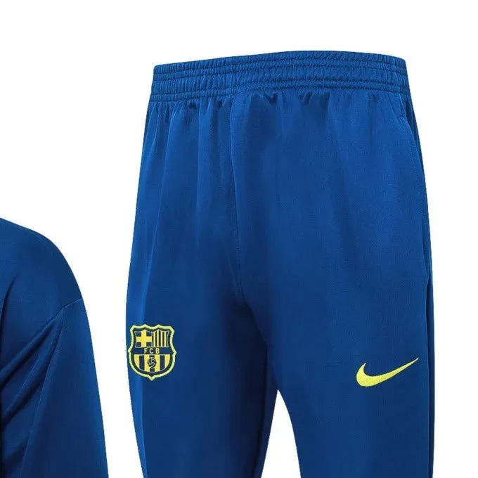 2026 Barcelona Blue Jacket Training Suit Set