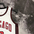 NBA Chicago Bulls Round Neck White Jersey BALL#2 S-XXL