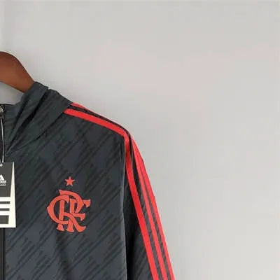 2022 Flamengo Windbreaker Black Red Edge Sport Unifom jersey Sport Unifom
