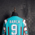 199697 Vintage Style Barcelona BARCA#9 Jacket Windbreaker Sport Unifom