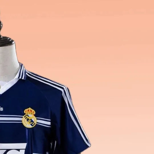 Real Madrid Retro 199899 Black jersey Fan Version