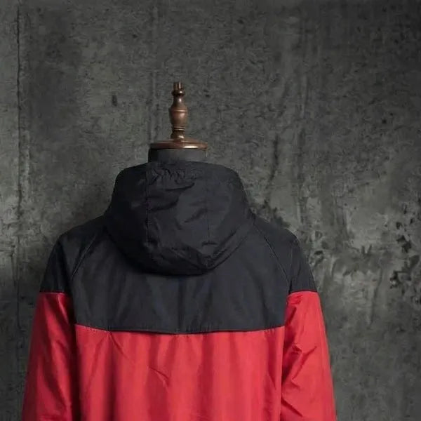 202627 Benfica Black and Red Windbreaker Sport Unifom