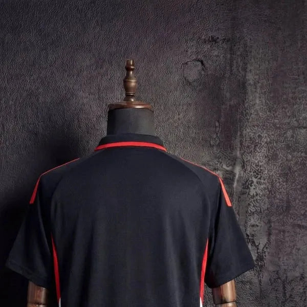 202526 Bayern Munich Training Black Polo Fan version