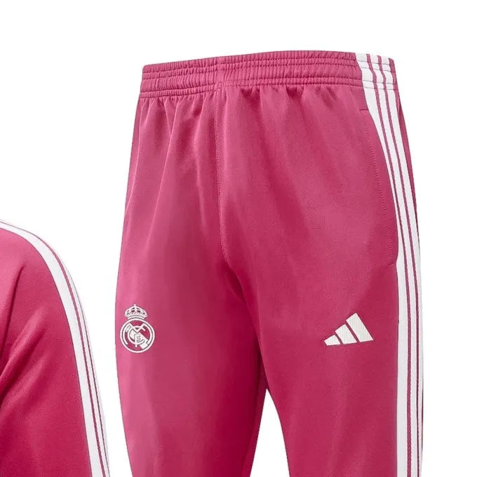 2026 Real Madrid Pink Jacket Training Suit Set