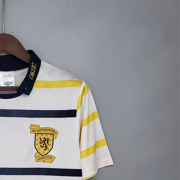 Retro Scotland 8891 Away jersey Fan Version