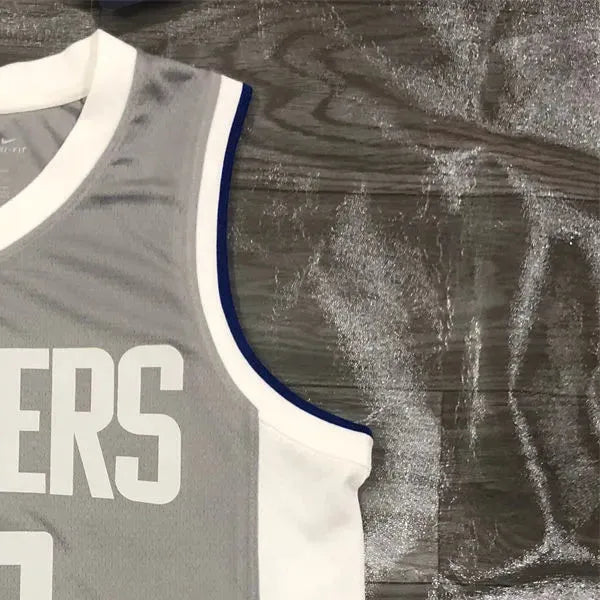 NBA Los Angeles Clippers V-Neck Grey Jersey WILLIAMS#23 S-XXL