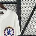 202526 Chelsea US Pack Full-Button Baseball White jersey Fan version