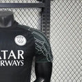 202526 PSG Goalkeeper Black jersey Player Version