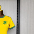 Women's 202627 Flamengo Zico Signature Yellow Jersey