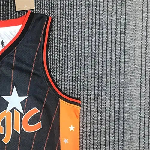 NBA Orlando Magic V-Neck Black 75th Anniversary McGRABY#1 JERSEY S-XXL