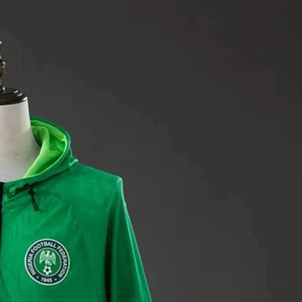2026 Nigeria Green Windbreaker