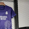 2425 Real Madrid Y3 Rose Special Edition Purple jersey Kid Kits Size 16-28