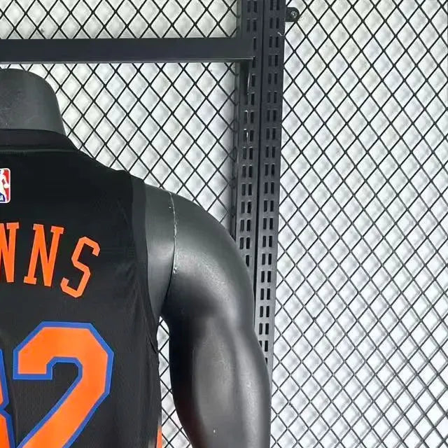 NBA 2026 New York Knicks Black jersey TOWNS#32