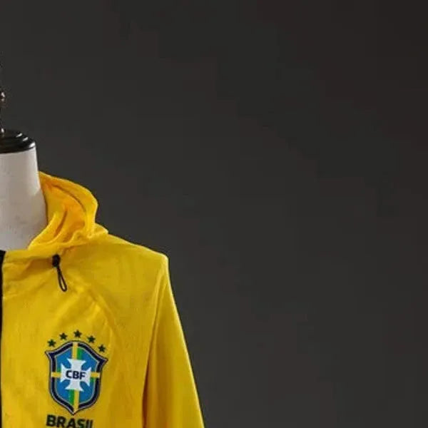 2026 Brazil Yellow Windbreaker