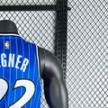 NBA Orlando Magic 202526 Round Neck Blue Jersey WAGNER#22