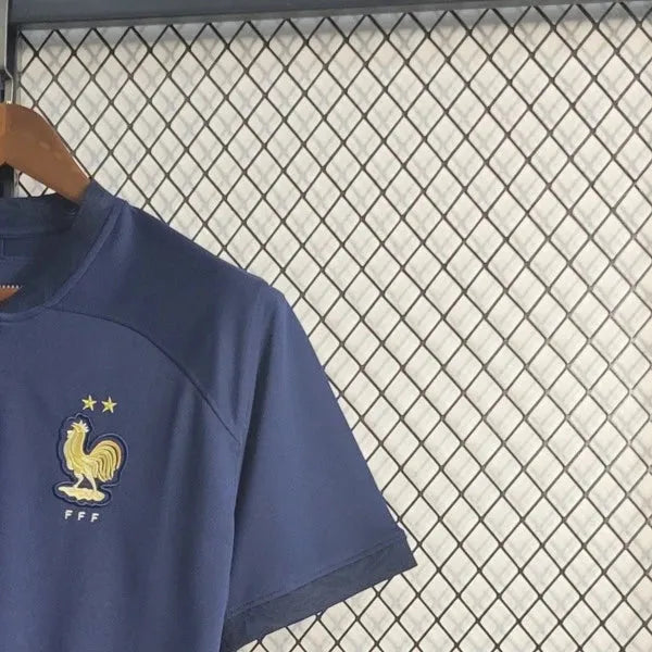 Retro France 2022 Home Jersey Fan Version