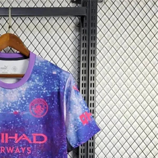 202526 Manchester City Purple concept version Jersey Fan Version