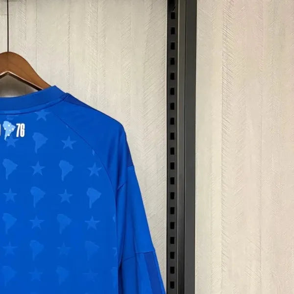 202627 Cruzeiro Home jersey Long Sleeve Fan version
