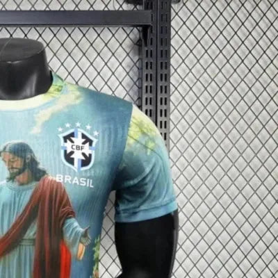 202526 Brazil Jesus Memorial Edition jersey Player Version