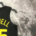 NBA Utah Jazz V-Neck Black Jersey MITCHELL#45 S-XXL