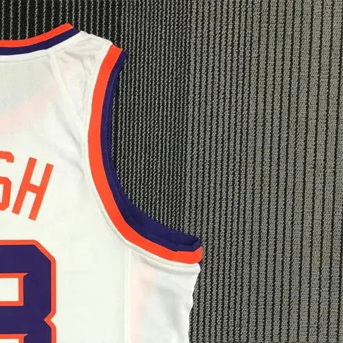 NBA Phoenix Suns V-Neck White 75th Anniversary NASH#13 jersey S-XXL