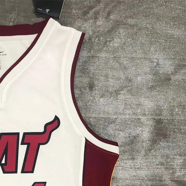 NBA Miami Hearts V-Neck White Jersey OLADIPOS#4 S-XXL