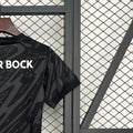 202526 Sporting Lisbon Goalkeeper Black jersey kids Kits size 16-28