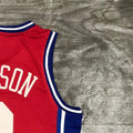 NBA Philadelphia 76ers V-Neck Red Jersey IVERSON#3 S-XXL